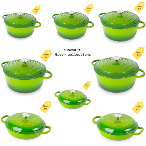 Non stick enamelled - non-stick,