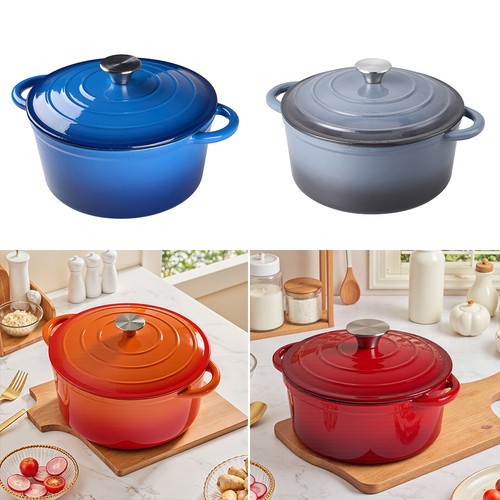 Enamelled cast iron non stick - enamelled,