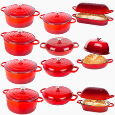 Enamelled Cast Iron Dutch Oven