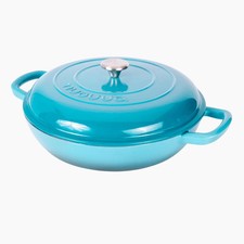 Shallow Cast Iron Dutch Oven