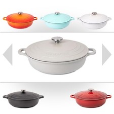 Non-Stick Shallow Dutch Oven