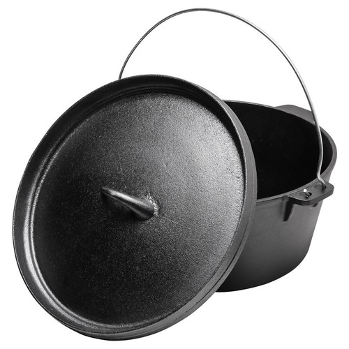 Cast iron casserole - cast,