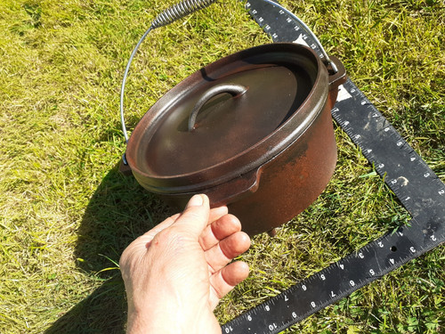 Vintage dutch oven heavy - dutch,