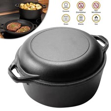 4L Pre-Seasoned Cast Iron