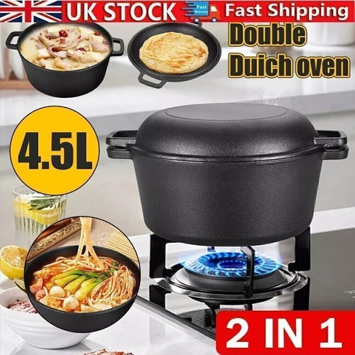 Double dutch oven - 4.5l, in